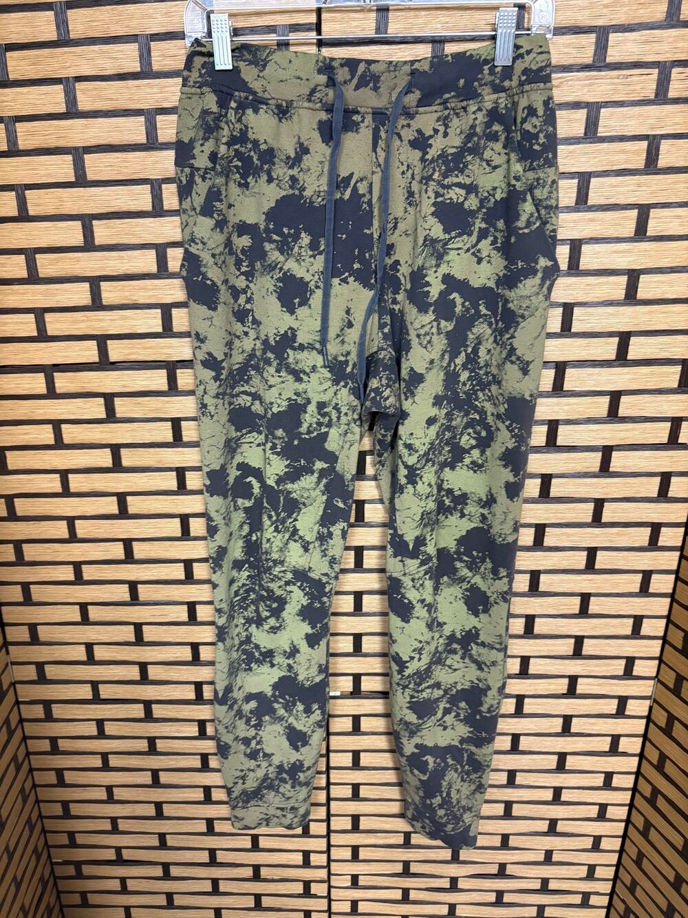 Lululemon‎ City Sweat Green Tie Dye Joggers Men Size Small